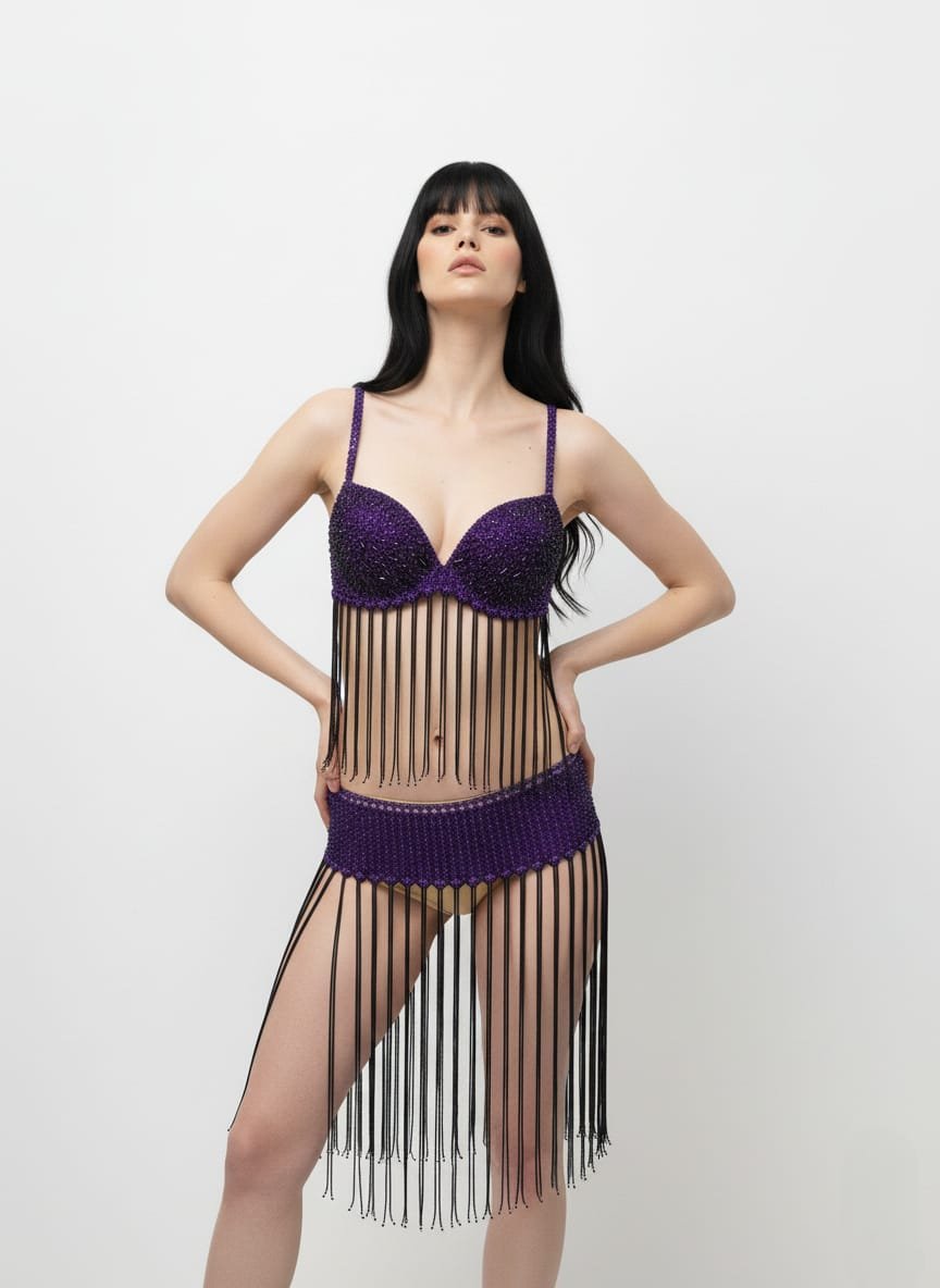 D023 2 Belly dance suits - Image 1