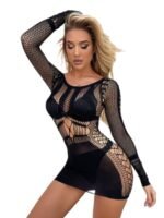 Fishnet body stocking