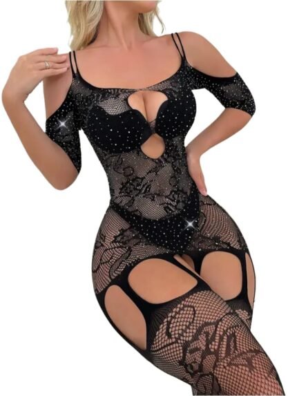 Fishnet body stocking