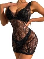 Fishnet body stocking