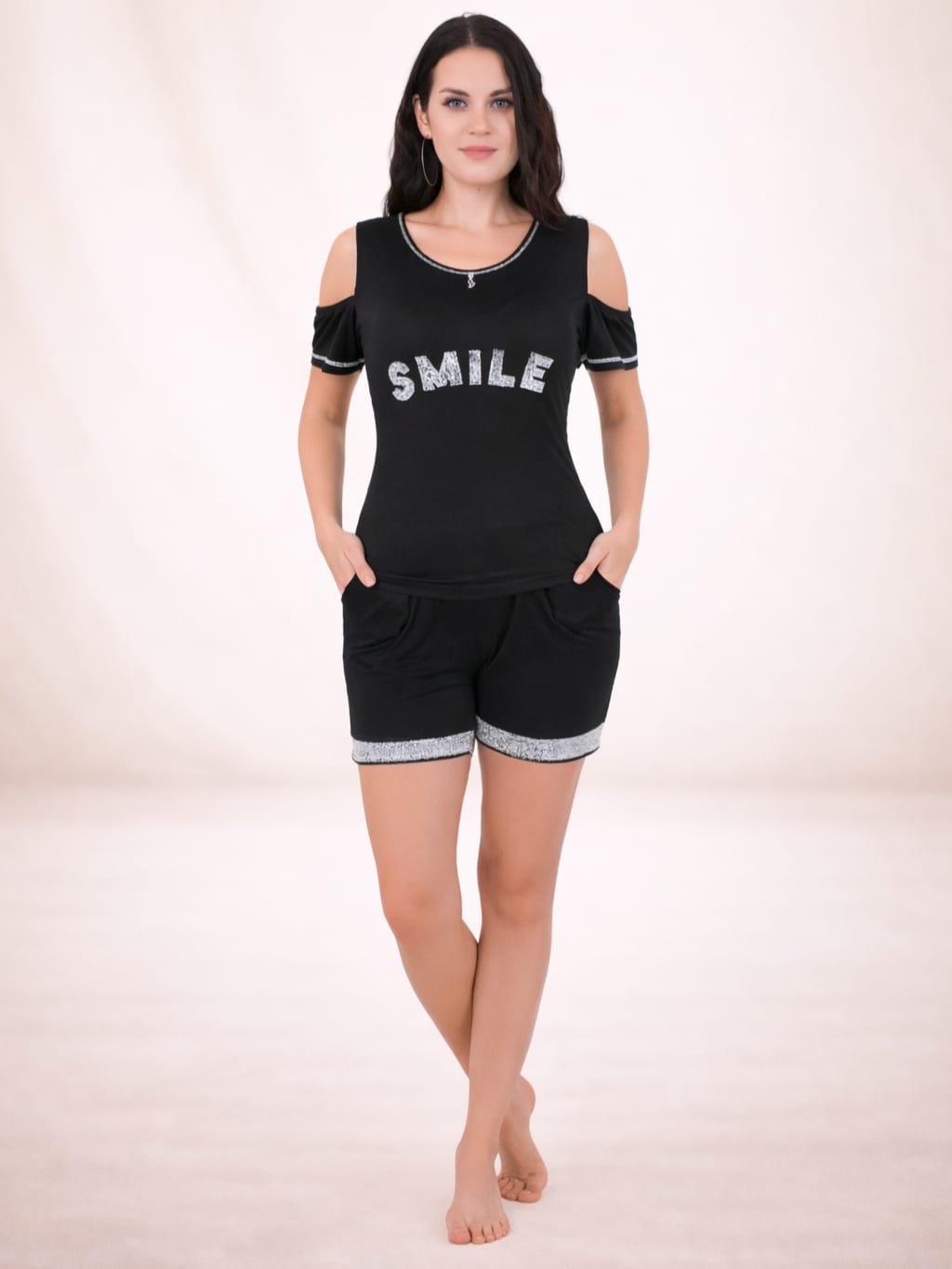 5160 2 pajama with short - Image 1