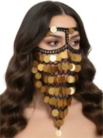 Crochet face veil