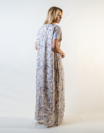 Long Nightgown With Half Sleeves and Buttons - Image 3