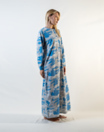 Long Sleeve Nightgown With Buttons - Image 4
