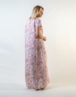 Long Nightgown With Half Sleeves and Buttons - Image 3