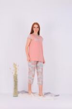 Quarter-sleeve Bermuda pajamas - Image 2
