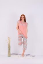 Quarter-sleeve Bermuda pajamas - Image 3