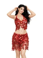 Crochet dance suit