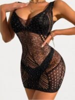 Fishnet body stocking