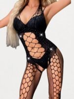 Fishnet body stocking