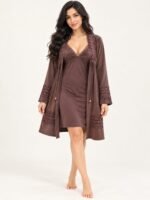 Luxury Nightdress & Robe Set - Image 3